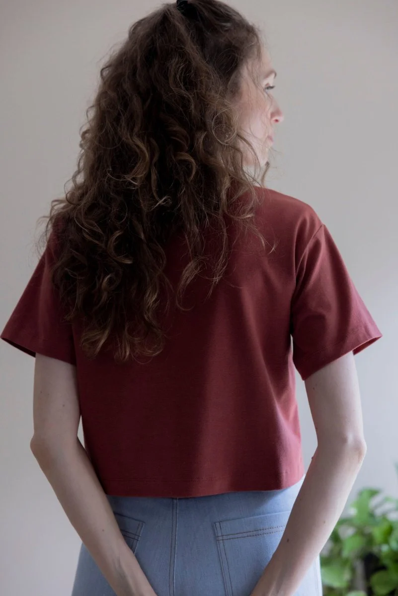Marigold Anatole T-Shirt (Rust) - Image 5