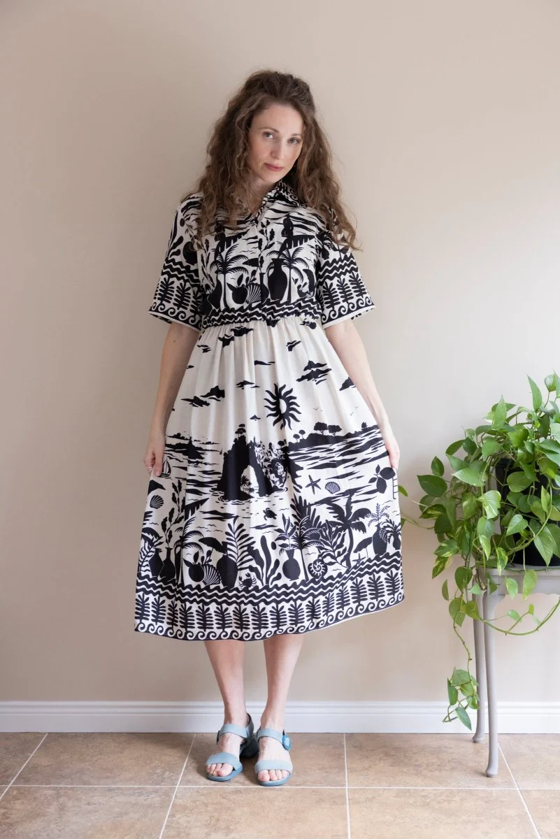 Marigold Sissi Dress (Santorini)
