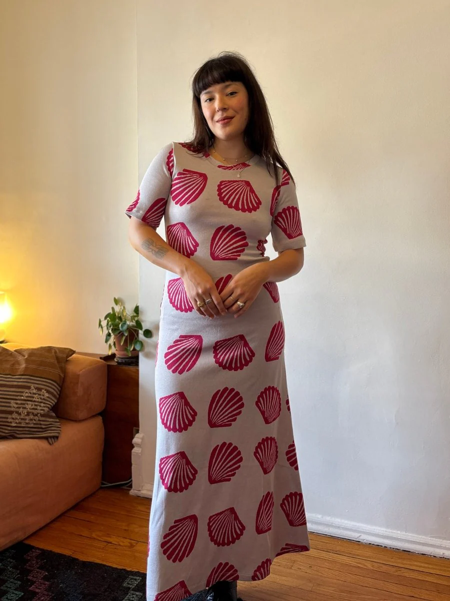 Marigold Trudy Dress (Pink Shell) - Image 4