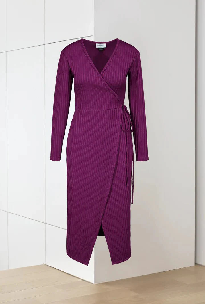 Marigold Vera Dress (Purple) - Image 6