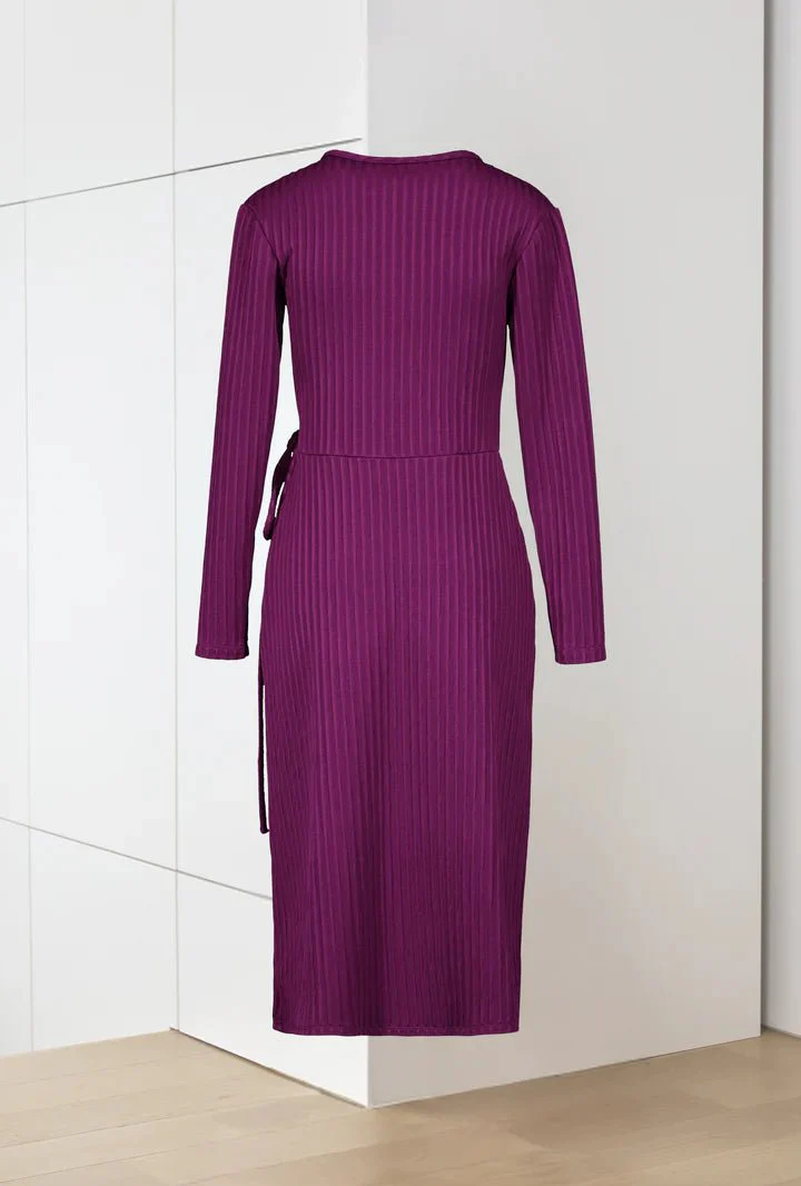 Marigold Vera Dress (Purple) - Image 7