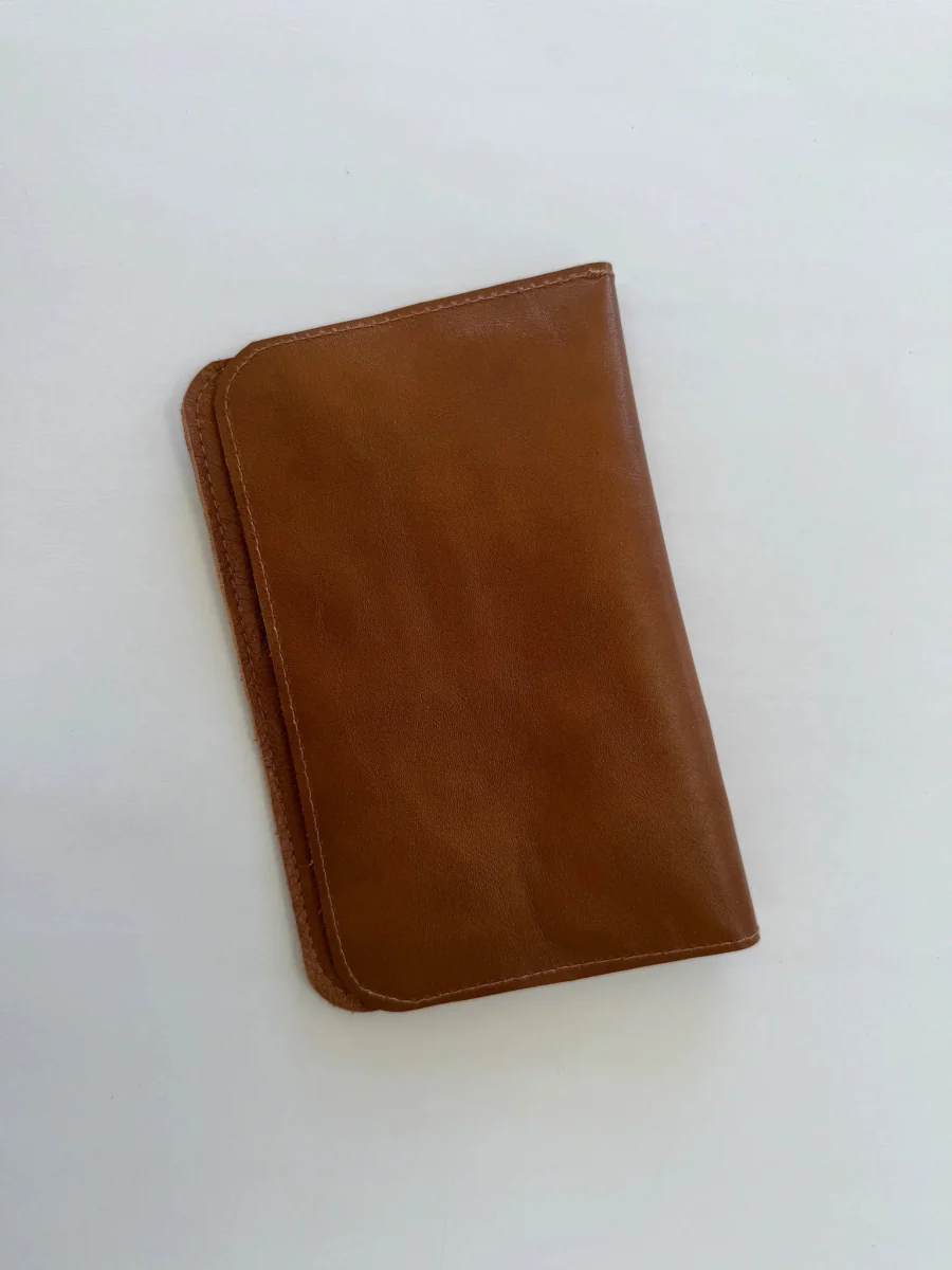Market Canvas Ivy Leather Clutch Wallet (Various Colours) - Image 11