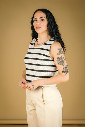 Mercedes Morin Bora Camisole (Striped) - Image 4