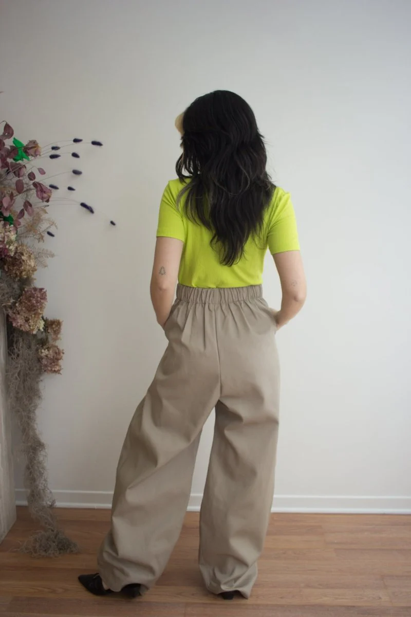 Mercy House Lucas Pleated Trouser (Khaki) - Image 5