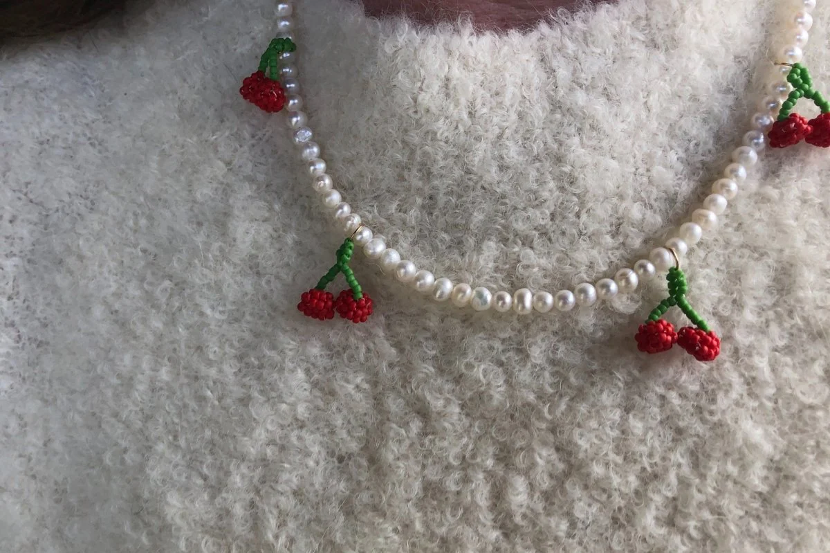 Miiken Sakura Beaded Necklace - Image 3