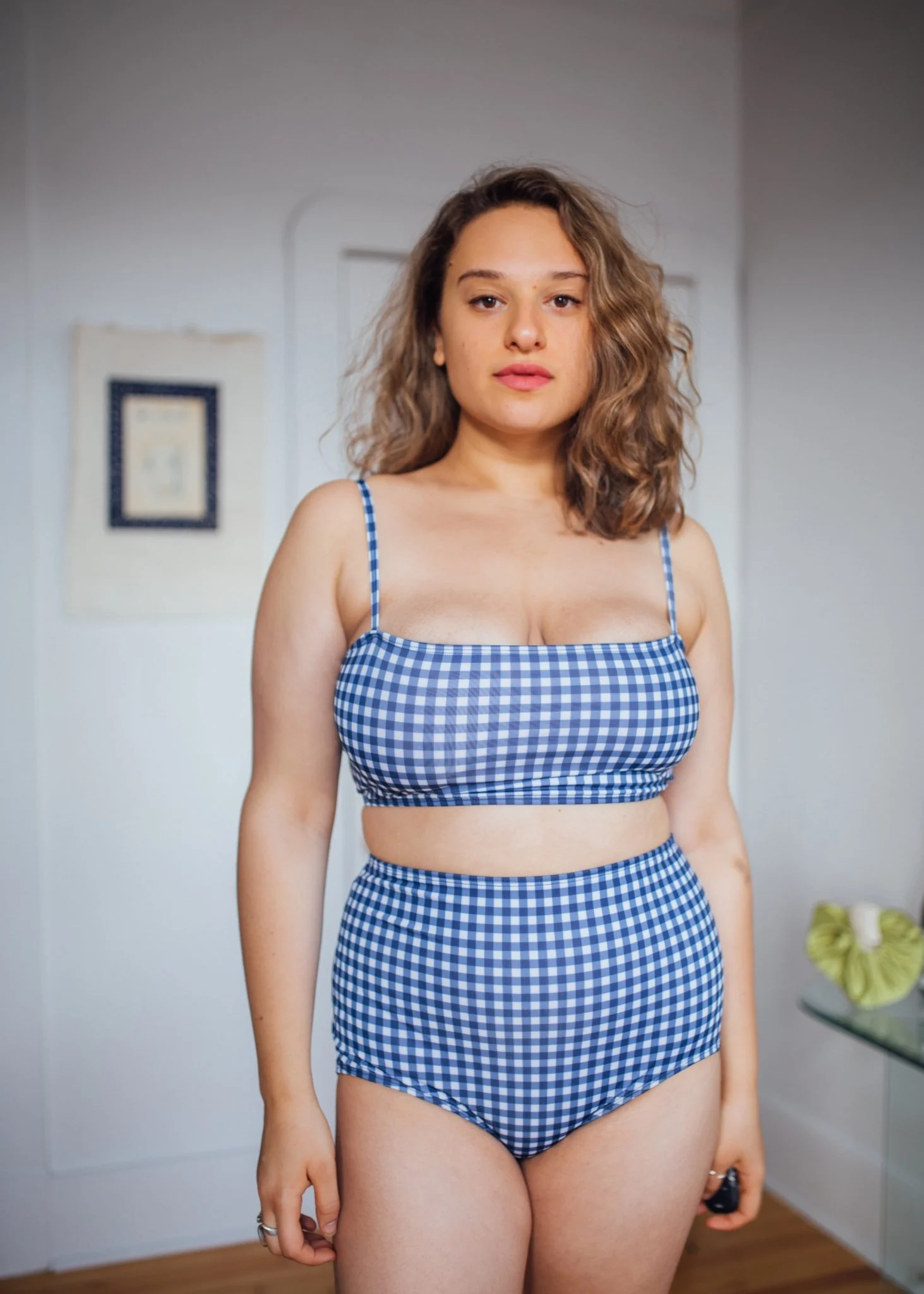 Minnow Bathers Marianne Top (Gingham) - Image 3