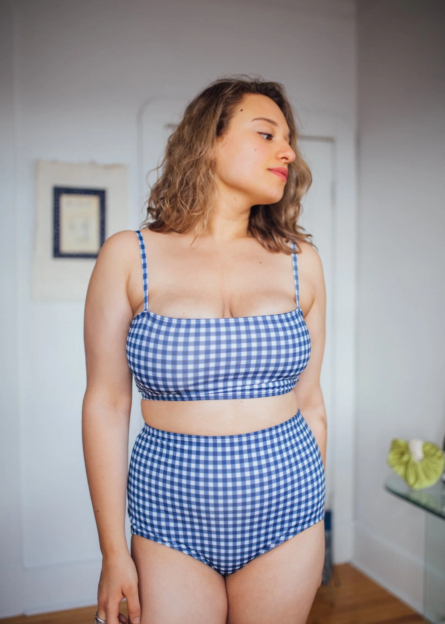Minnow Bathers Marianne Top (Gingham) - Image 4