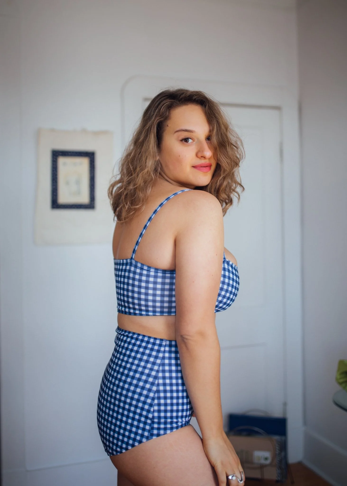 Minnow Bathers Marianne Top (Gingham) - Image 7
