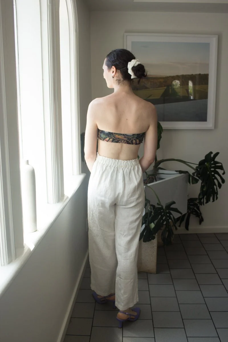 Minnow Bathers Orlando Top (Strapless Embroidery Print) - Image 3