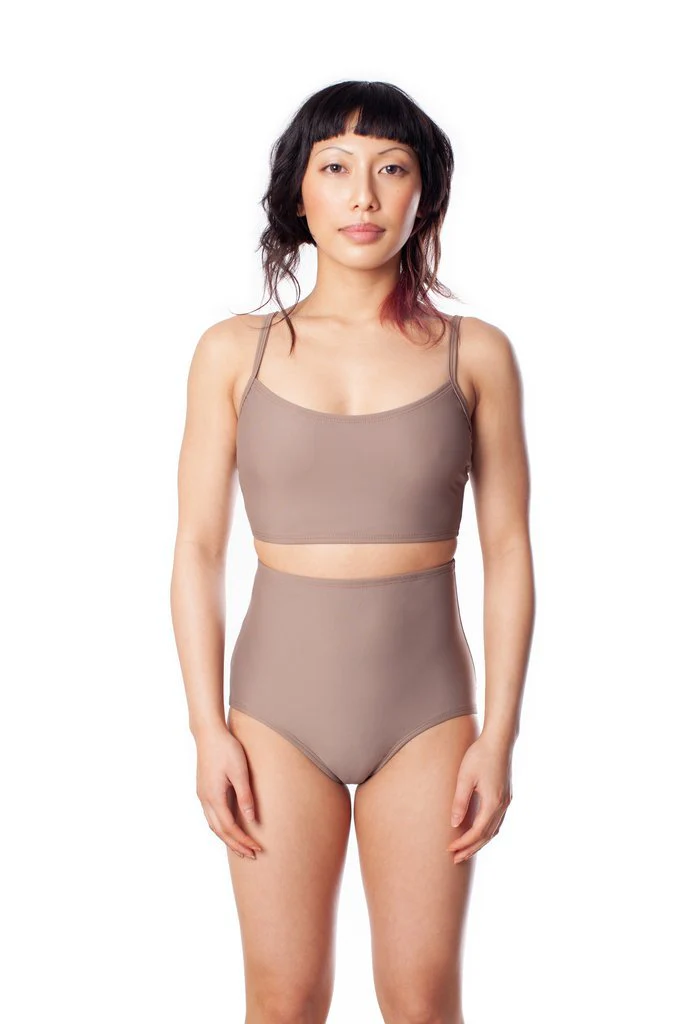 Minnow Bathers Stellar Top (Sand Brown) - Image 6
