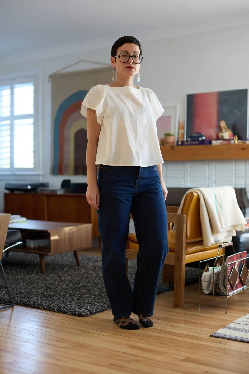 Naked & Famous Bestie Jeans (Mid Indigo)