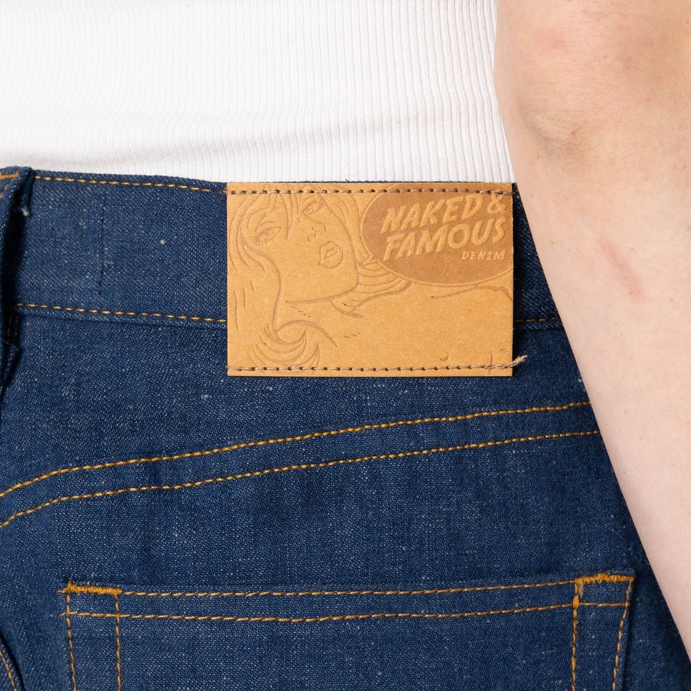 Naked & Famous Bestie Jeans (Mid Indigo) - Image 15