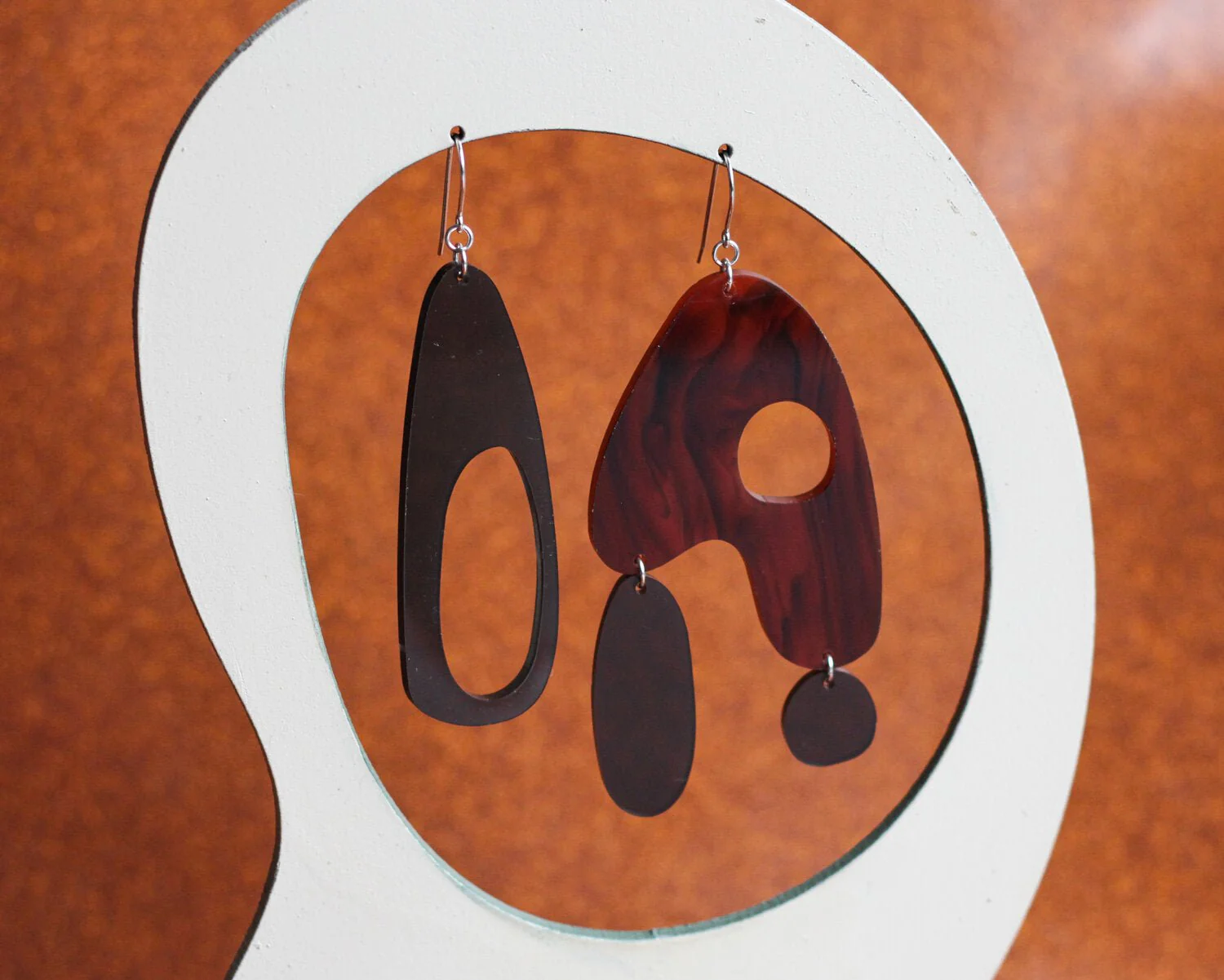 Nic Nac Fraternal Earrings (Multiple Colours) - Image 4