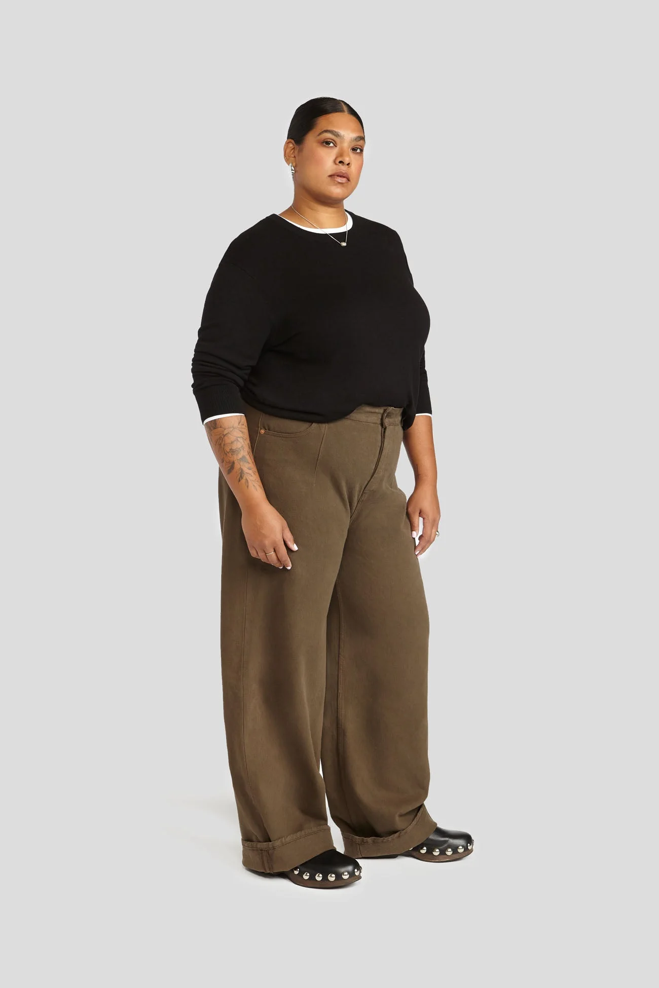 Decade Studio Noel Trouser - Black or Espresso (Online Exclusive) - Image 11