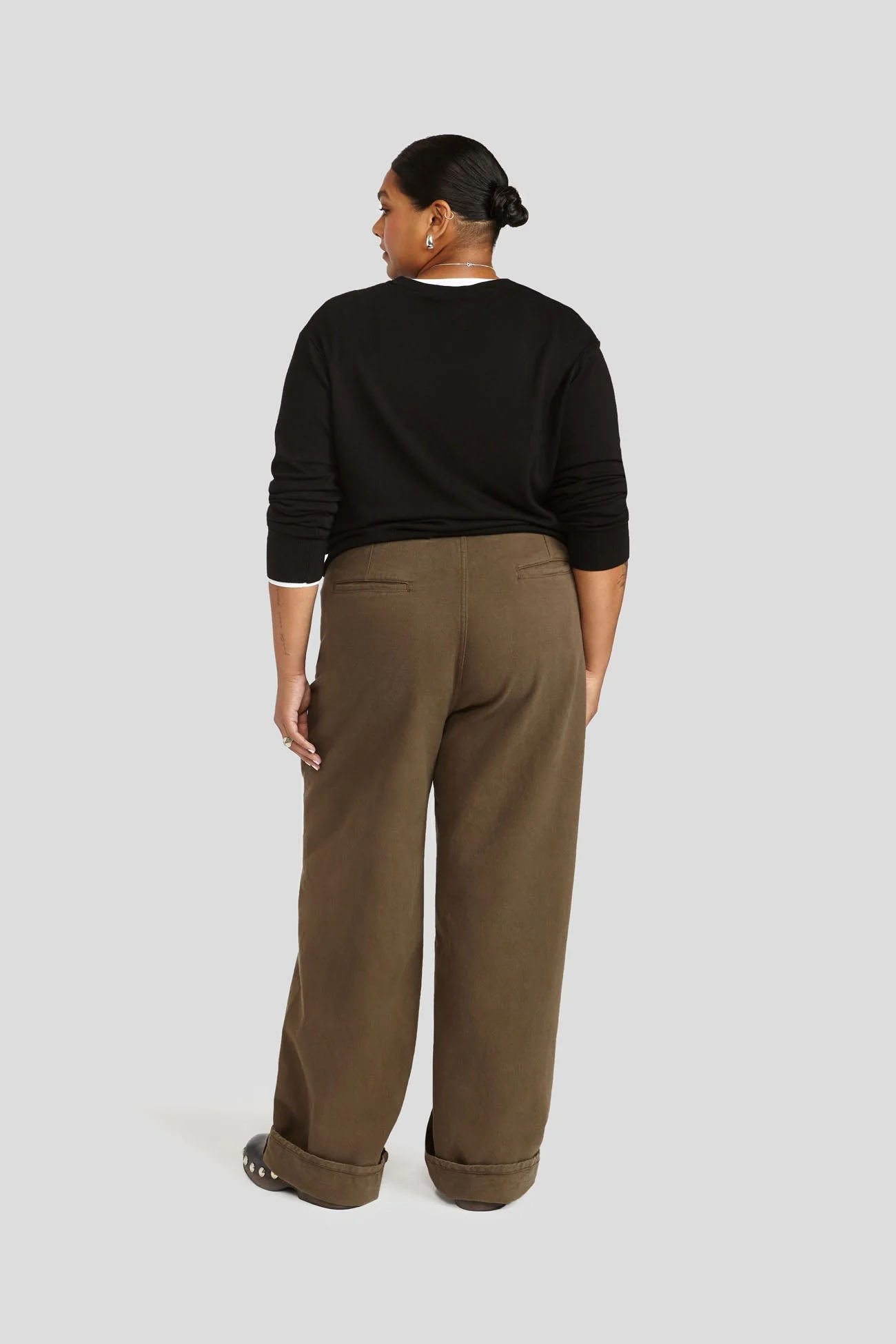 Decade Studio Noel Trouser - Black or Espresso (Online Exclusive) - Image 12