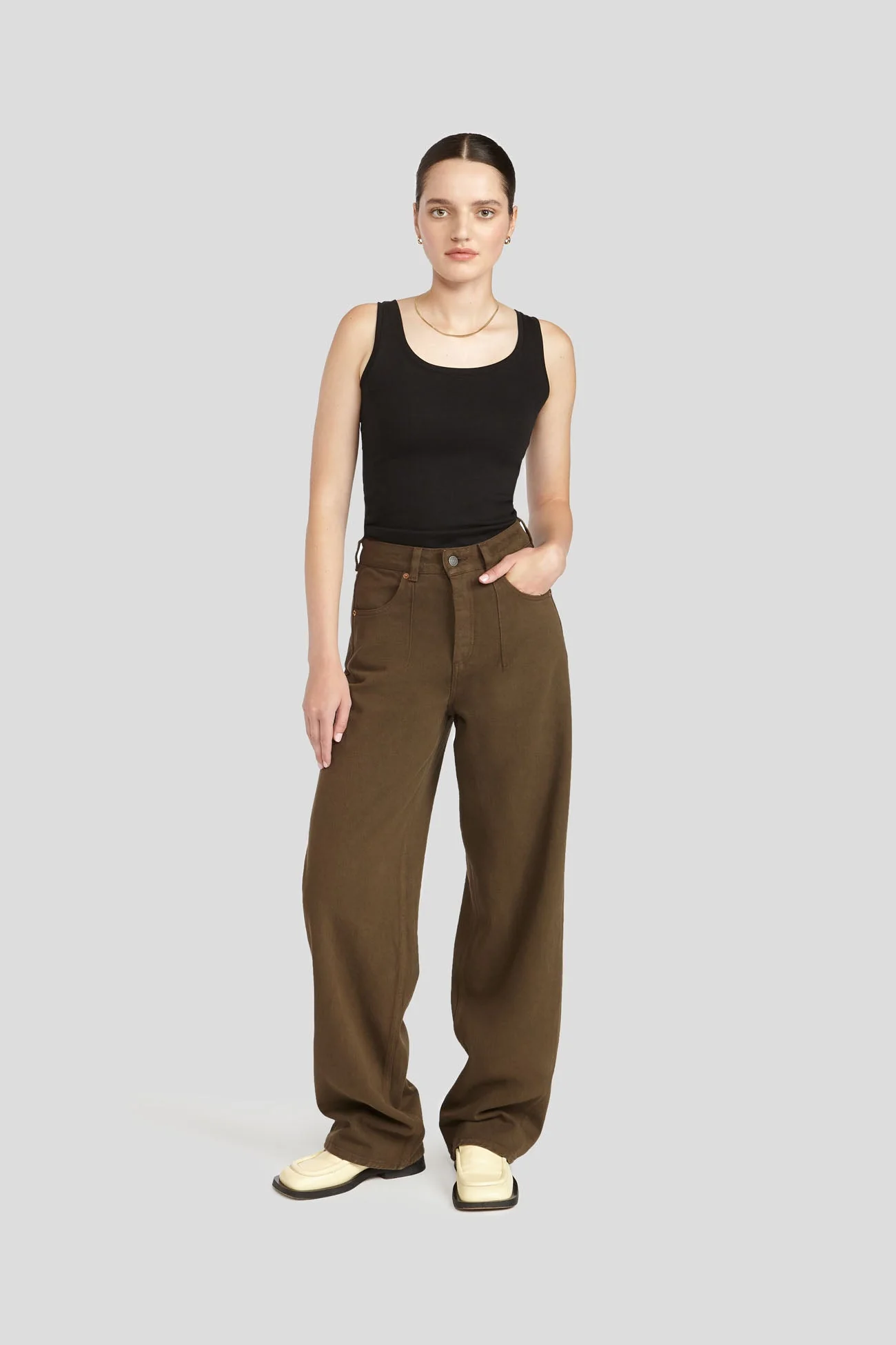 Decade Studio Noel Trouser - Black or Espresso (Online Exclusive) - Image 14