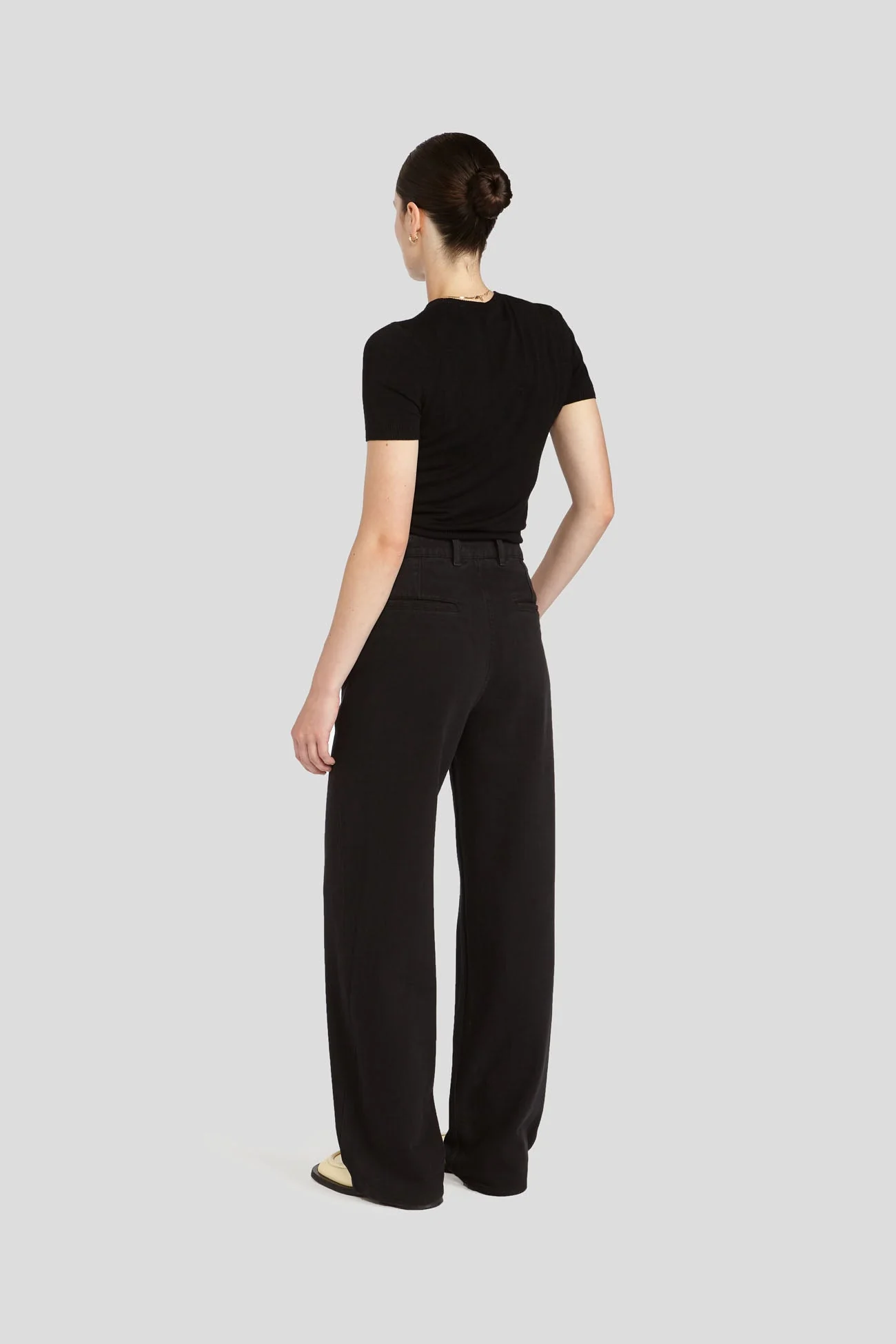 Decade Studio Noel Trouser - Black or Espresso (Online Exclusive) - Image 4