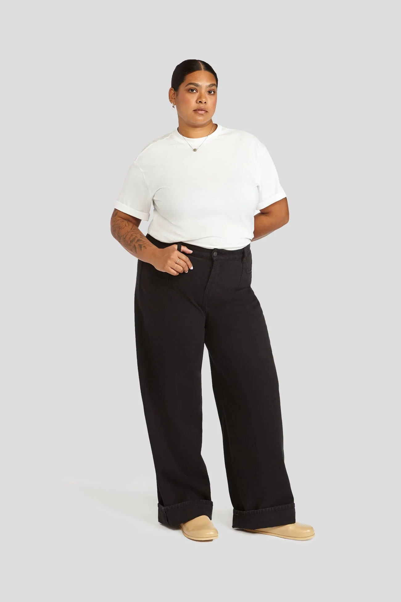 Decade Studio Noel Trouser - Black or Espresso (Online Exclusive) - Image 6