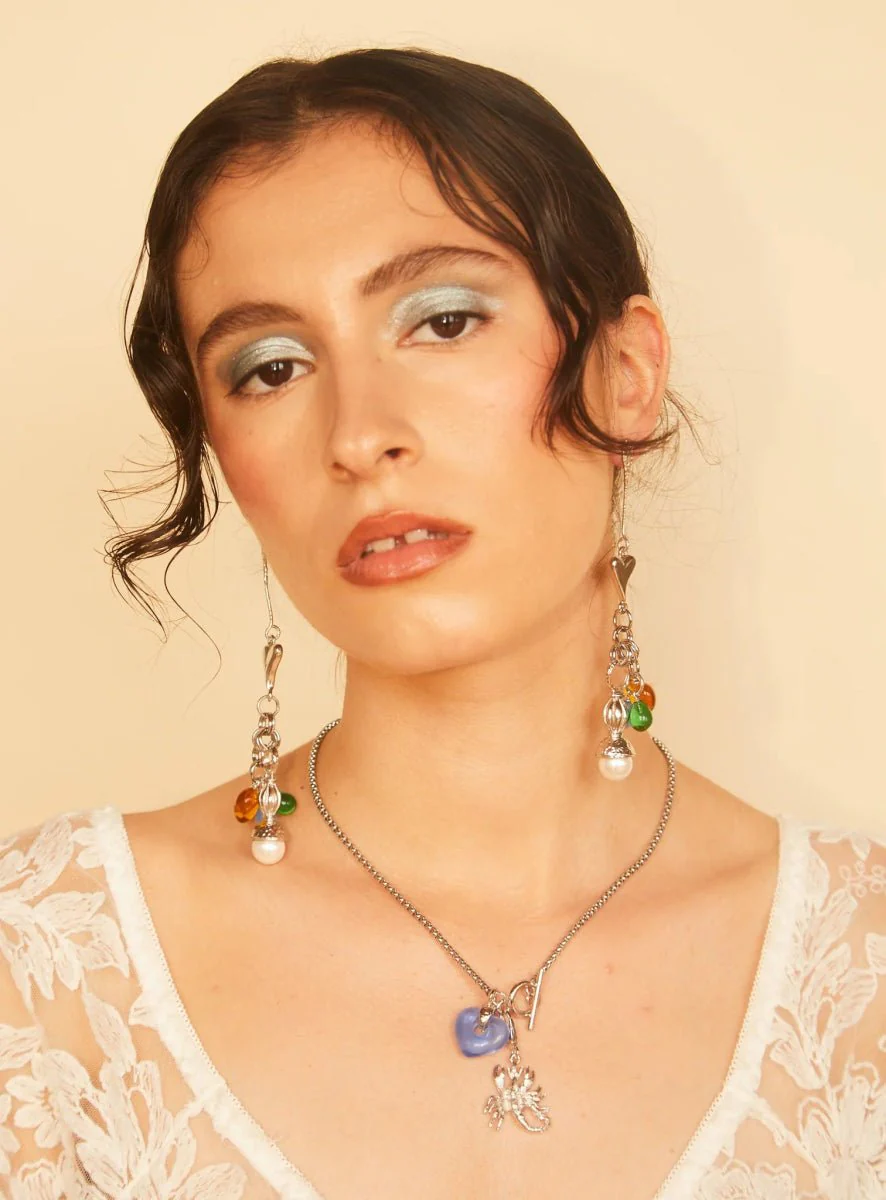 Par Ici Fête Earrings - Gold or Rhodium (In-Store) - Image 10