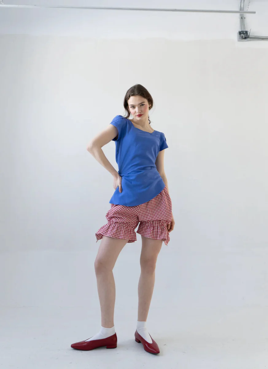 Rightful Owner Clara Blouse (Sapphire Blue) - Image 4