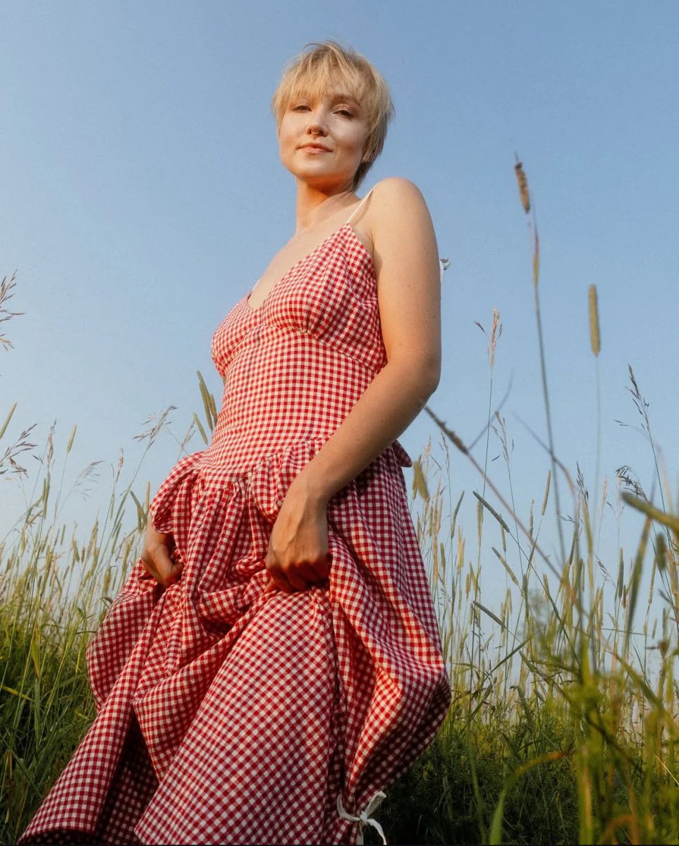 Rightful Owner Colombina Dress (Red Gingham)