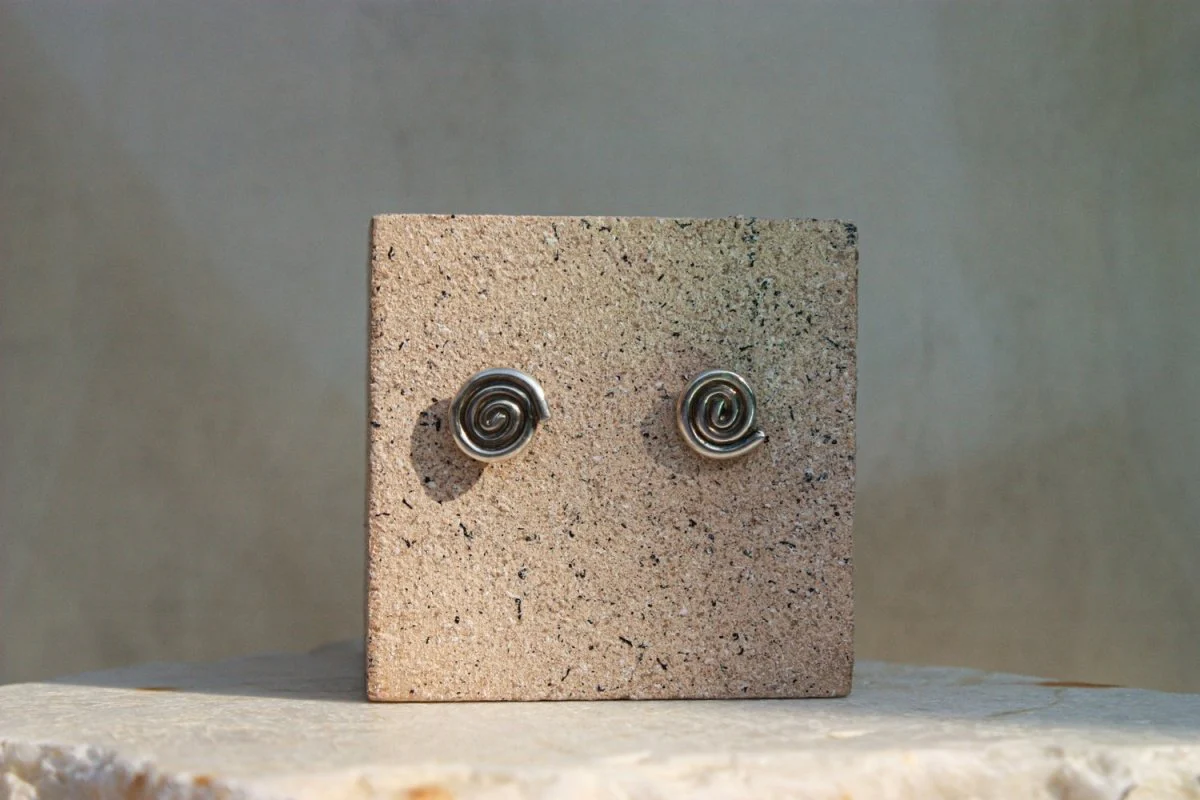 Rowe Swirl Studs