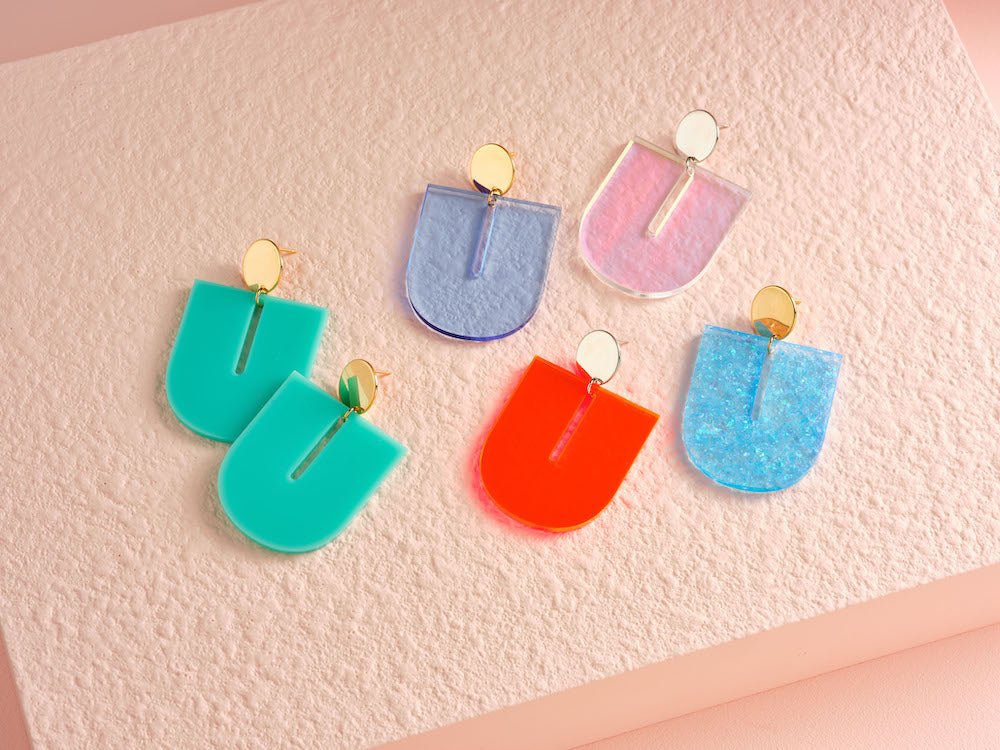 Sama Rakk Mini Ula Earrings (Multiple Colors) - Image 3