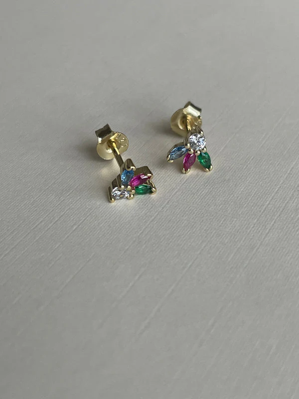 Second Aura Trinity Bloom Studs - Image 2