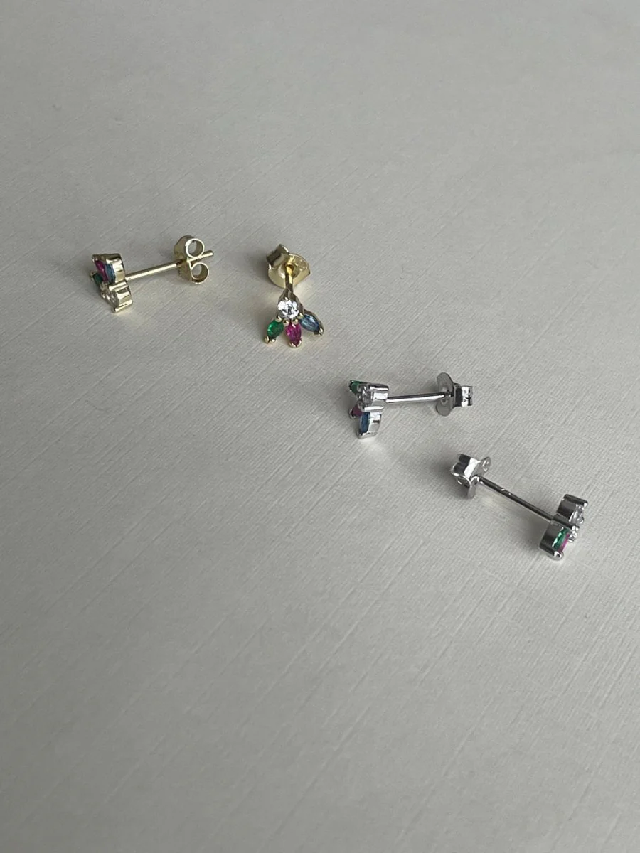 Second Aura Trinity Bloom Studs - Image 3