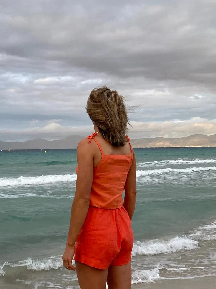 Shelter Eva Shorts (Tangerine)