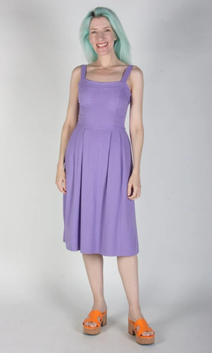 Birds of North America Thornbill Dress - Lilac (Online Exclusive) - Image 11