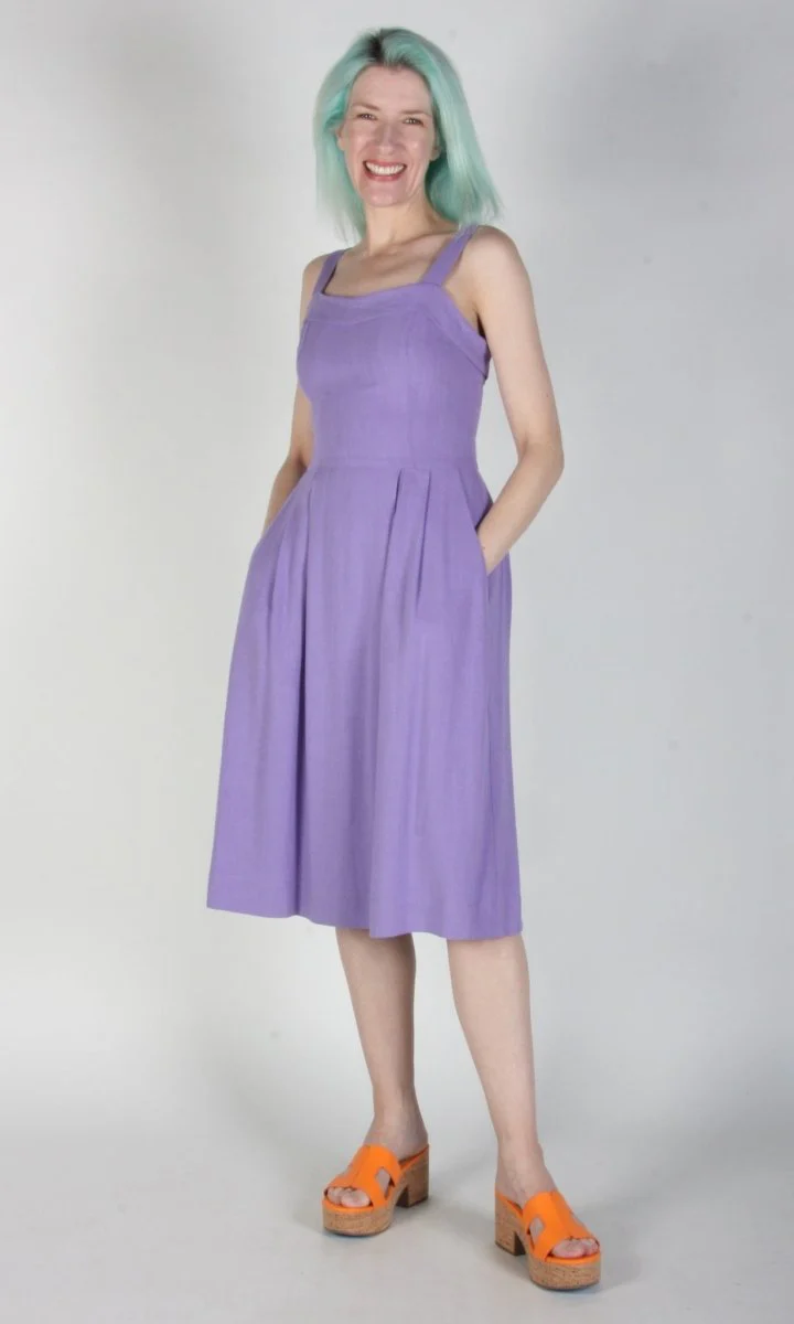 Birds of North America Thornbill Dress - Lilac (Online Exclusive) - Image 12