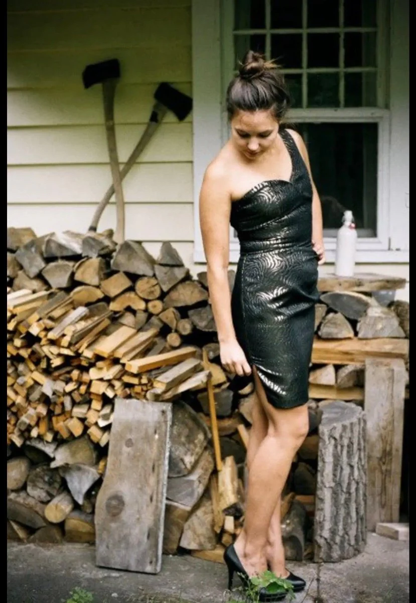 Valerie Dumaine Archive - Dress (Gunmetal or Gold)