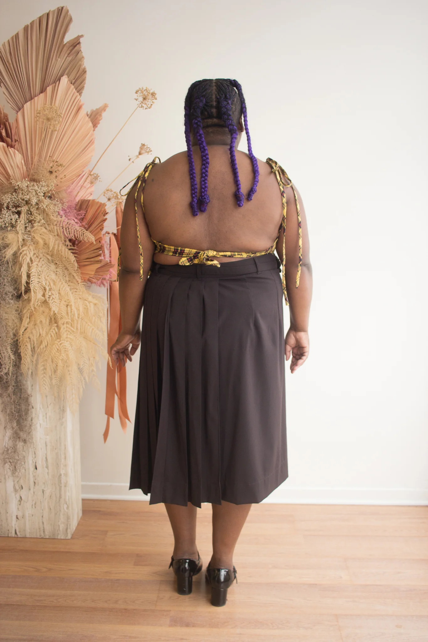 Veri Pia Skirt (Chocolate) - Image 4